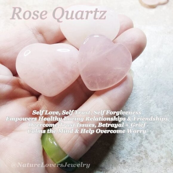 Big Chunky Rose Quartz Dangle Earrings! Calming, Self-Love & Self-Forgiveness! - Picture 6 of 6